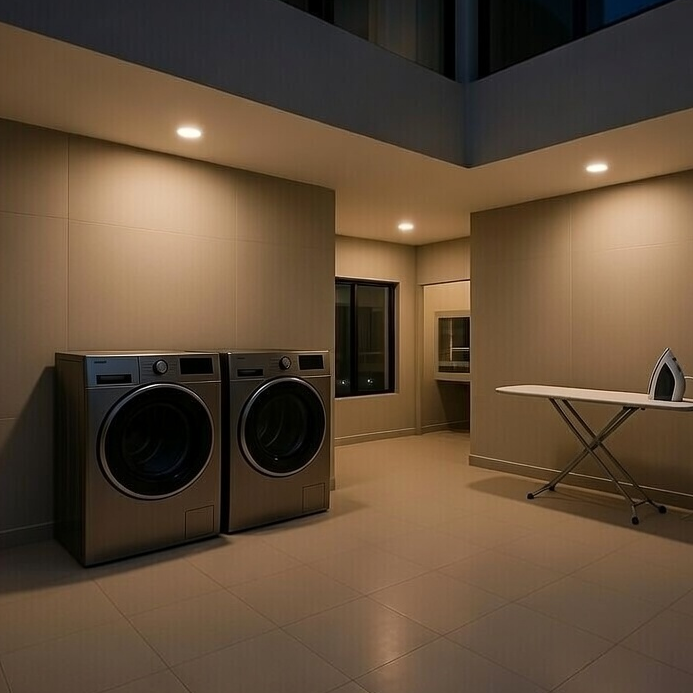 Traditional mandir & puja corner for daily worship in Kashi flat